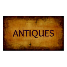Carte de visite antique balayé par antiquités