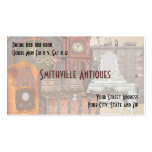 Carte de visite antique de magasin de meubles