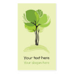 Carte de visite Arbre Dessin