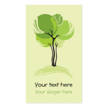 Carte de visite Arbre Dessin