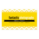 CARTE DE VISITE AUDACIEUX : : chevron moderne simp