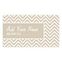 Carte de visite | Chevron |greygrey