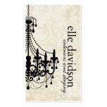 Carte de visite chic d'organisateur
