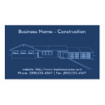 Carte de visite : Construction