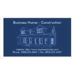 Carte de visite : Construction