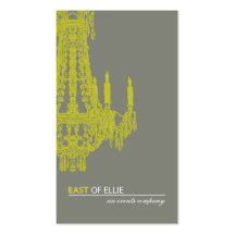 Carte de visite contemporain de lustre