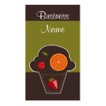 Carte de visite créatif de boutique de cadeaux