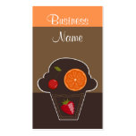 Carte de visite créatif de boutique de cadeaux