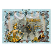 Carte de visite dangereux de coutume de liaisons