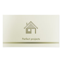 Carte de visite d'architecte