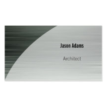 Carte de visite d'architecte