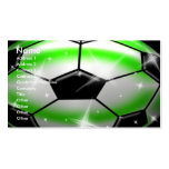 Carte de visite de ballon de football