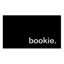 Carte de visite de bookmaker