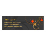 Carte de visite de boutique de mode