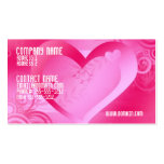 Carte de visite de cadeau de Valentine