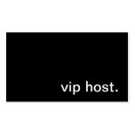 Carte de visite de centre serveur de VIP