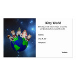 Carte de visite de chat