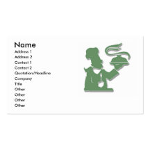 Carte de visite de chef