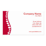 Carte de visite de chiropractie