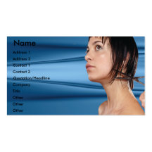 Carte de visite de coiffeur