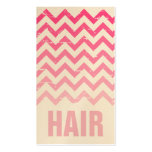 Carte de visite de coiffeur - Ombre rose criqué