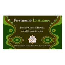 CARTE DE VISITE de collines de Shamania