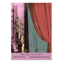 Carte de visite de ~ d'amusement et d'Eleganz