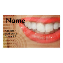 CARTE DE VISITE DE DENTISTE