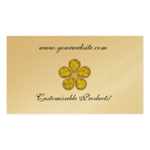 Carte de visite de flower power