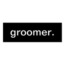 Carte de visite de Groomer
