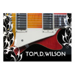 Carte de visite de guitare