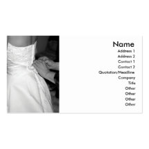 Carte de visite de mariage