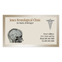Carte de visite de neurologue