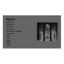 Carte de visite de Panthéon
