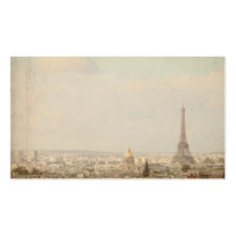 Carte de visite de Paris