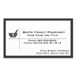 Carte de visite de pharmacien