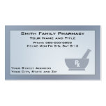 Carte de visite de pharmacien