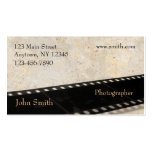 Carte de visite de photographe