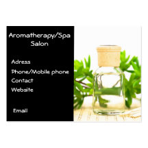Carte de visite de salon de spa