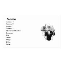 Carte de visite de serveur