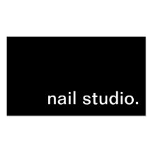 Carte de visite de studio de clou