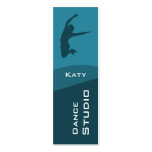 Carte de visite de studio de danse