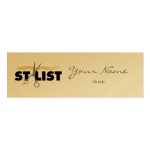 Carte de visite de styliste