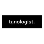 Carte de visite de Tanologist