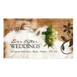 Carte de visite de wedding planner