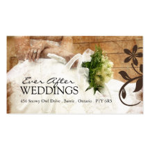 Carte de visite de wedding planner