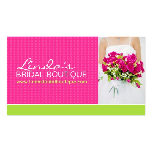 Carte de visite de wedding planner