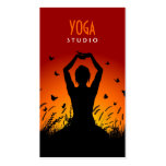 Carte de visite de yoga