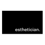 Carte de visite d'Esthetician