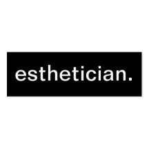 Carte de visite d'Esthetician